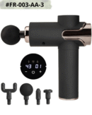 Pistolet de massage vibrant portable à écran tactile numérique