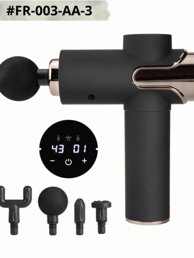 Pistolet de massage vibrant portable à écran tactile numérique