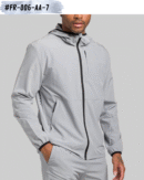 Veste coupe-vent 2 en 1 pour homme